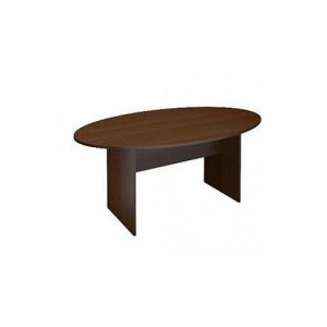 Овальный стол для переговоров "Арго" А-028 - дуб-венге
